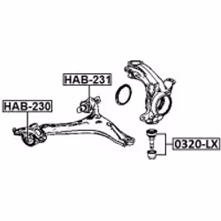 FEBEST HAB-231
