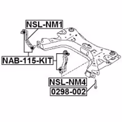 FEBEST 0298-002 non classificato