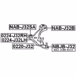 FEBEST NAB-J32SA non classificato - Vista aggiuntiva 2