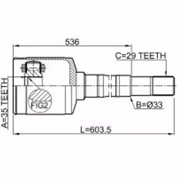 FEBEST 0211-QR25MTRH non classificato - Vista aggiuntiva 2