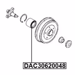 FEBEST DAC30620048 non classificato