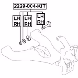 FEBEST 2229-004-KIT non classificato
