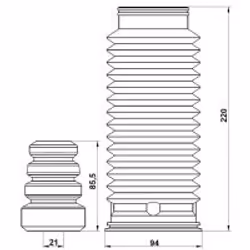 FEBEST SZSHB-GVIIF-KIT non classificato