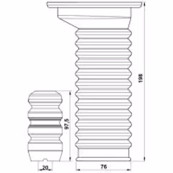FEBEST TSHB-ADT250F-KIT non classificato - Vista aggiuntiva 2