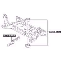 FEBEST VWM-B8LOWR non classificato - Vista aggiuntiva 2