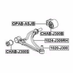 FEBEST 1024-J309RH non classificato