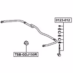 FEBEST TSB-GDJ150R non classificato