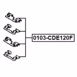 FEBEST 0103-CDE120F non classificato - Vista aggiuntiva 2