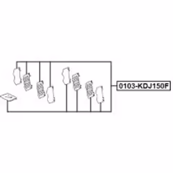 FEBEST 0103-KDJ150F non classificato - Vista aggiuntiva 2