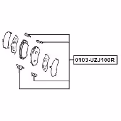 FEBEST 0103-UZJ100R non classificato - Vista aggiuntiva 2
