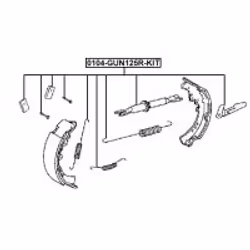 FEBEST 0104-GUN125R-KIT non classificato - Vista aggiuntiva 2