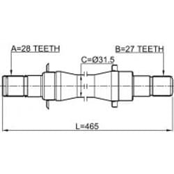 FEBEST 1212-D716AT4WD non classificato