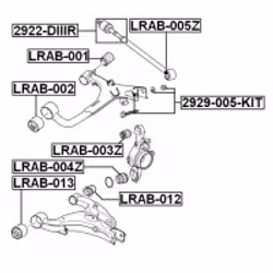 FEBEST 2929-005-KIT non classificato