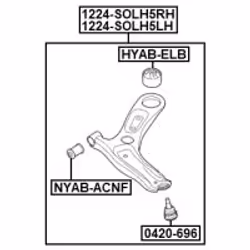 FEBEST 1224-SOLH5LH non classificato