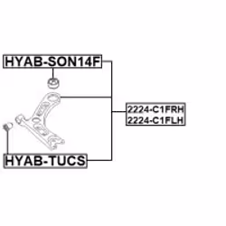 FEBEST 2224-C1FLH non classificato