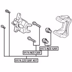 FEBEST 0174-ZZE120F-KIT non classificato