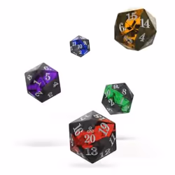 Oakie Doakie Dice W20 Spindown enclave