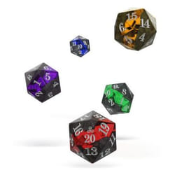 Oakie Doakie Dice W20 Spindown enclave 5 pz