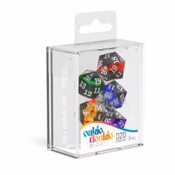 Oakie Doakie Dice W20 Spindown enclave 5 pz