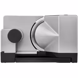 Descrizione Affettatrice ritter E 18 argento metallico Descrizione breve - Affettato condotto a sinistra - Versione in metall ...