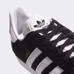 Adidas Gazelle Maschio Nero, Bianco, Oro - Vista aggiuntiva 6