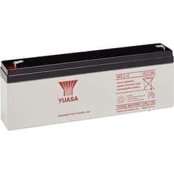 Yuasa - Batteria Al Piombo vrla Uso Industriale NP2.3-12 12V 2.3Ah 178x34x64mm