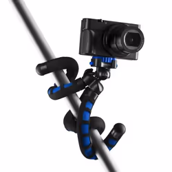 Mantona 21399 treppiede Fotocamere digitali/film 3 gamba/gambe Nero, Blu