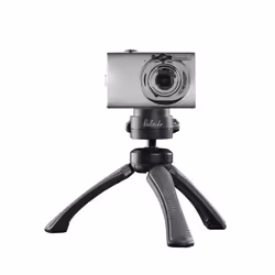 Mantona 21406 treppiede Smartphone/macchina fotografica digitale 3 gamba/gambe Nero, Grigio - Vista aggiuntiva 4