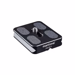 Mantona Arca Swiss - Scarpa a sgancio rapido (50 mm), nero AS-50-1 Piastra a sgancio rapido EAN: 4056929214611