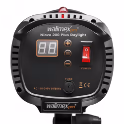 Walimex 22259 illuminazione continua per studio fotografico 200 W