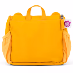 Affenzahn AFZ-WAB-001-001 Beauty case 2 L Polietilene tereftalato (PET), Poliestere riciclato Marrone, Giallo