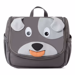 Affenzahn AFZ-WAB-001-026, Beauty case, Polietilene tereftalato (PET), Poliestere riciclato, Grigio, Immagine, Allacciatura a ...
