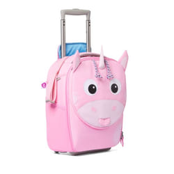 Affenzahn Unicorn Valigia Guscio morbido Rosa, Viola, Rosa 18 L Poliestere