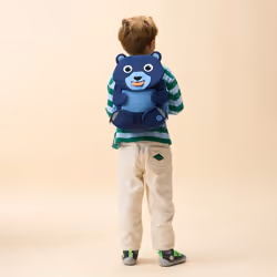 Affenzahn Bear zaino City backpack Blu