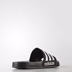 Adidas Cloudfoam Adilette Maschio Nero, Bianco