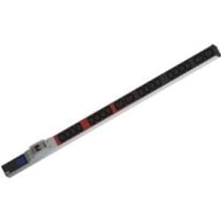 Bachmann 800.2341 unità di distribuzione dell'energia (PDU) 42 presa(e) AC 1U Nero, Grigio