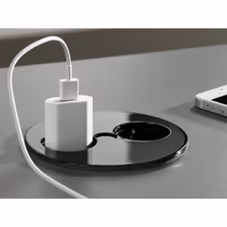 Bachmann Twist prolunghe e multiple 2 m 2 presa(e) AC Interno Nero - Vista aggiuntiva 2