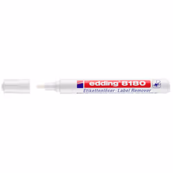 Edding 8180, 1 pz, Punta smussata, Bianco, Plastica, Rotondo, 4 mm