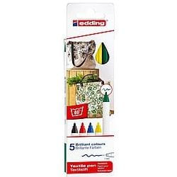 Edding 4600 evidenziatore 5 pz Tipo di punta Multicolore