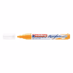 Edding 5300 acrylic marker fine, Giallo, Giallo, Medio, 2 mm, 3 mm, Tela, Legno