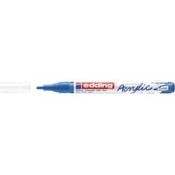Edding 5300 acrylic marker fine marcatore permanente Blu 1 pz