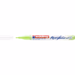 Edding 5300 acrylic marker fine, Verde, Verde, Fine, 1 mm, 2 mm, Tela, Legno