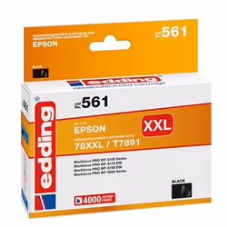 Edding EDD-561, Nero, 73 ml, 1 pz, 4000 pagine, Confezione singola