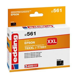 Edding EDD-561 cartuccia d'inchiostro 1 pz Compatibile Nero