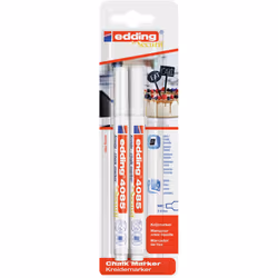 Edding 4085, Bianco, Capocorda, 2 pz