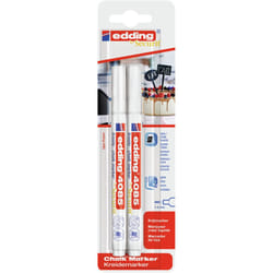 Edding 4085 evidenziatore in gesso Capocorda Bianco 2 pz