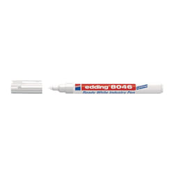 Edding - Marqueur permanent industriel 8046 blanc trait largeur 1-3mm pointe ronde (par 10)