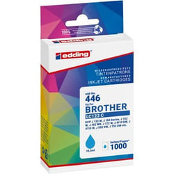 Edding EDD-446 cartuccia d'inchiostro 1 pz Compatibile Ciano