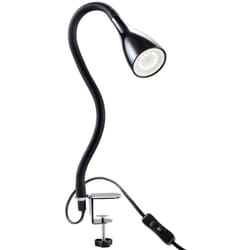 B.k.licht - Lampada led da tavolo con morsetto dimmerabile su 3 livelli, include lampadina 5W GU10, luce calda 3000K, lampada da scrivania o comodino