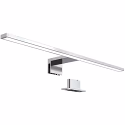 B.K.Licht Lampada a specchio a LED I Lampada a specchio I 60 cm di larghezza I 8 W I 4.000K luce bianca neutra I 780 Lumen I ...
